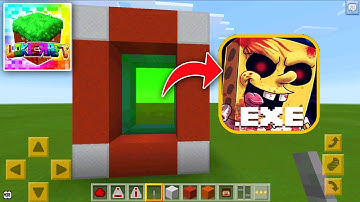 How to Make PORTAL to SPONGE BOB.EXE in LOKICRAFT