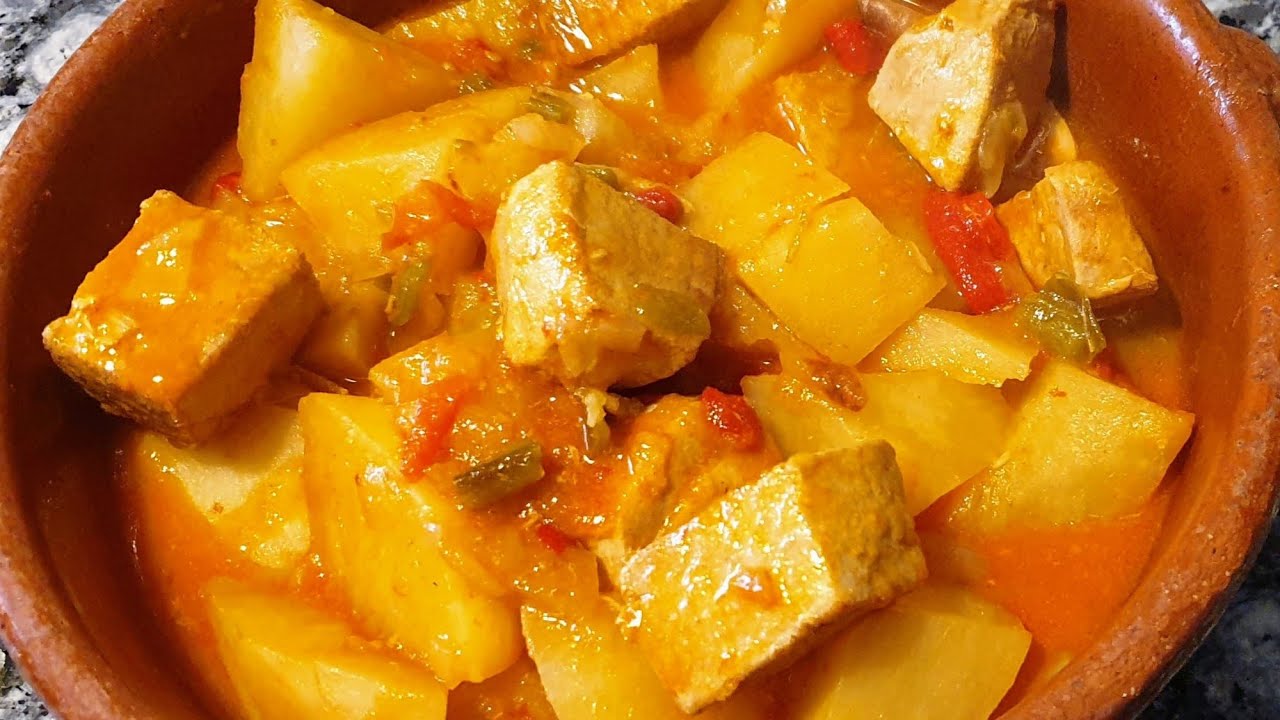 Marmitako de atún tradicional