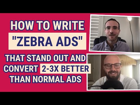 How to write "zebra ads" that convert 2-3x better than normal ads