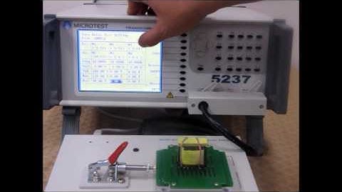 5238 Transformer Tester