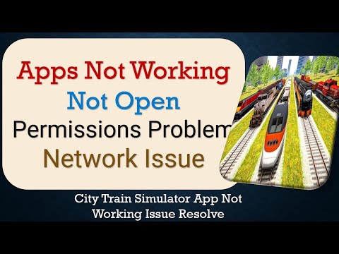 How To Fix City Train Simulator App not working | Not Open | Space Issue | Network Issue