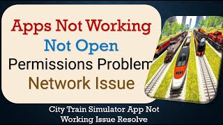 How To Fix City Train Simulator App not working | Not Open | Space Issue | Network Issue screenshot 5
