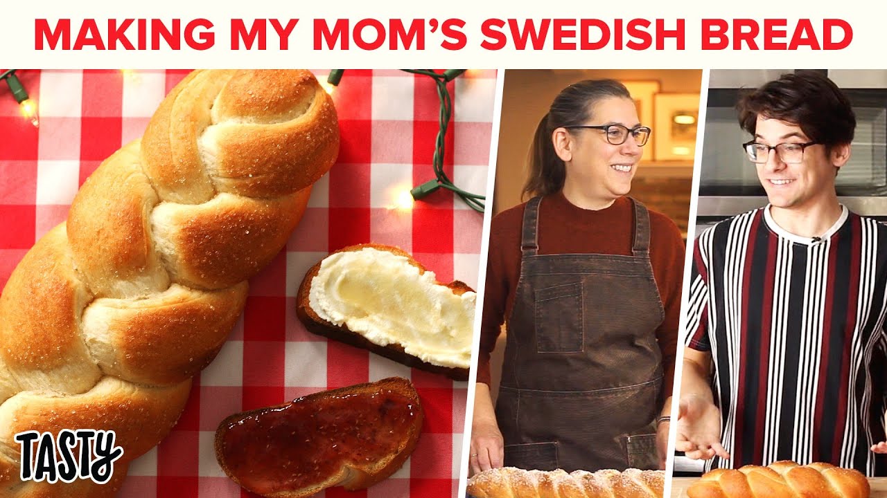 My Mom Teaches Me How To Make Swedish Bread