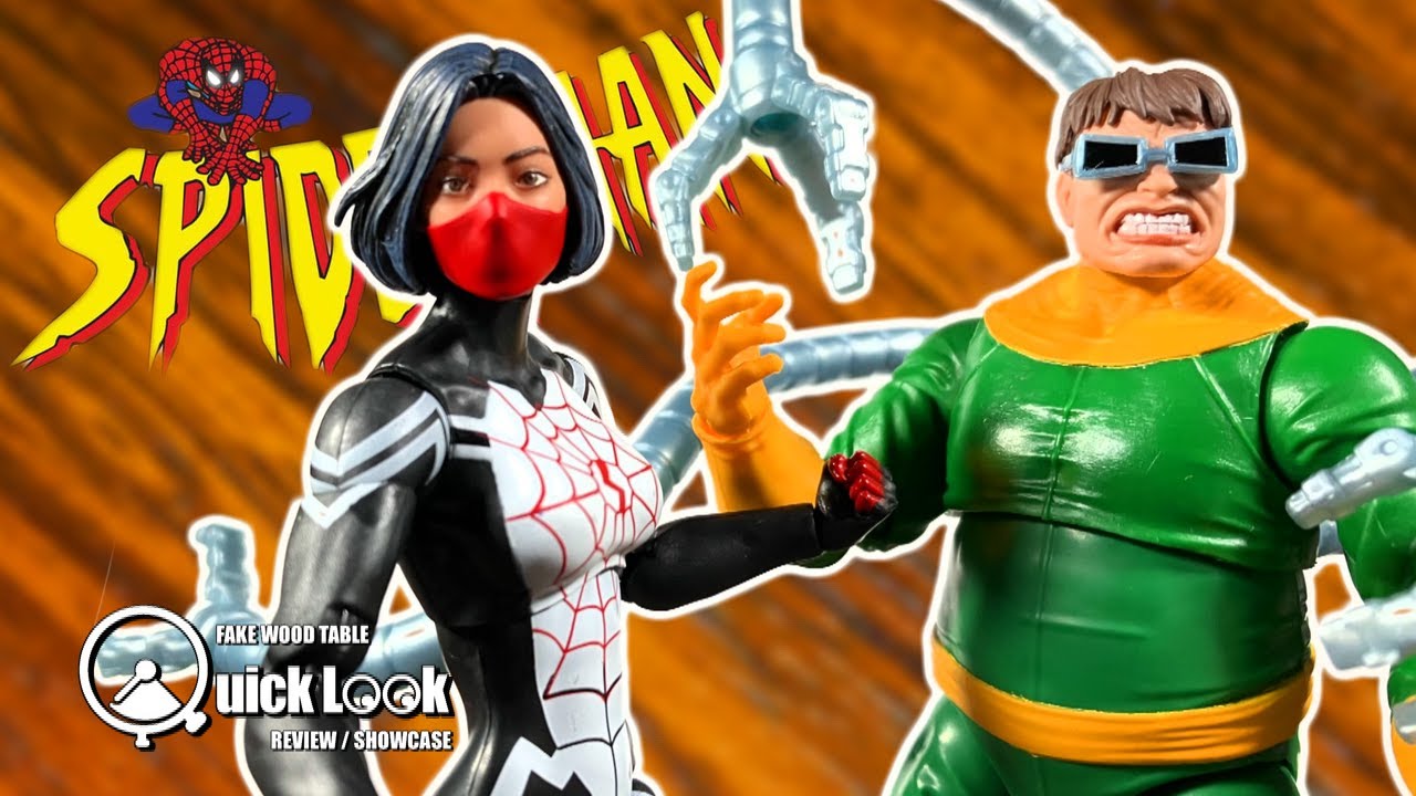 Marvel Legends: Silk & Doc Ock 2-Pack (Quick Look Review / Showcase)