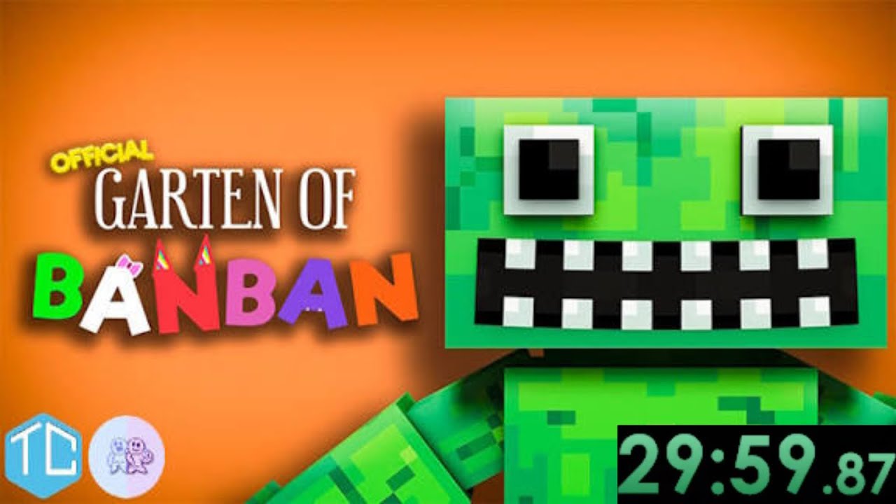Garten of Banban 1 in Minecraft Speedrun 
