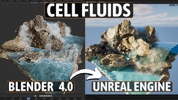 Finally! Export Cell Fluids Baked Flow Maps to Unreal Engine 5
