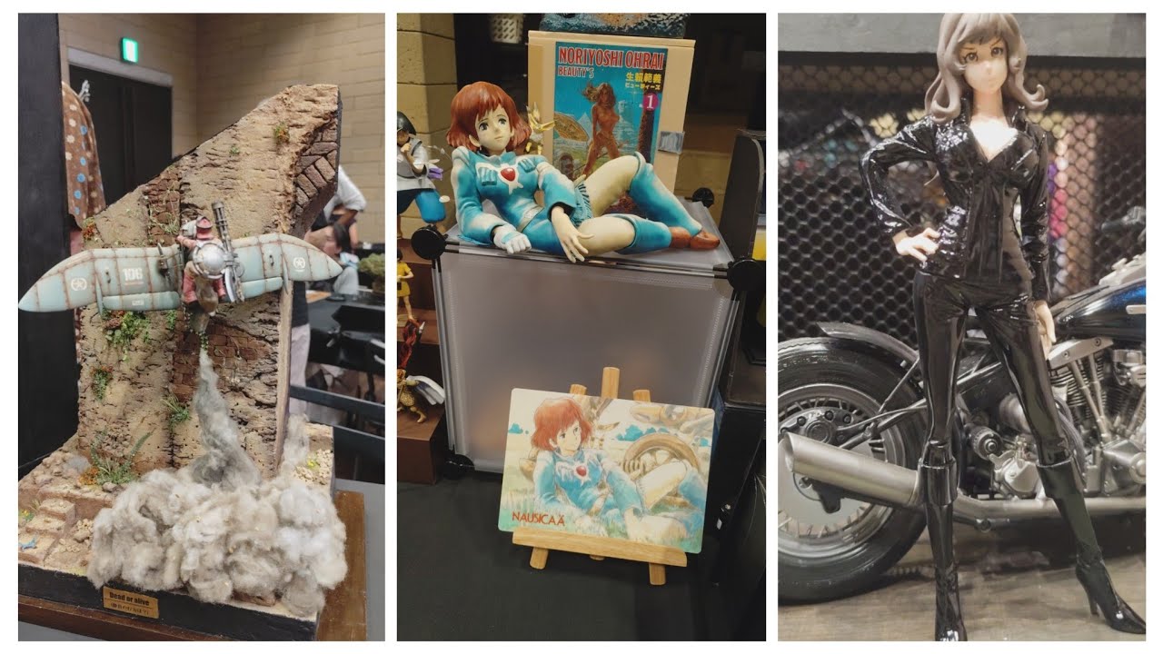 Packed with Masterpieces! Miyazaki Anime Model Club Osaka