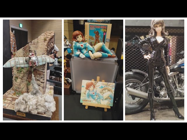 Packed with Masterpieces! Miyazaki Anime Model Club Osaka