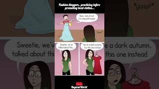 fashion bloggers practicing b4 promotion..