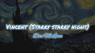 Vincent (Starry Starry Night) [Don MaLean] mm-subtitle, Burmese lyrics, Burmese translation screenshot 4