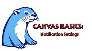 Canvas Notification Settings