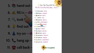 Thành thạo tiếng Anh với chủ đề Daily activities 2 #b2aenglish #english #hoctienganhonline