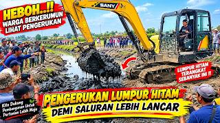 DREDGING SEVERE BLACK MUD AT THE FINAL POINT !!