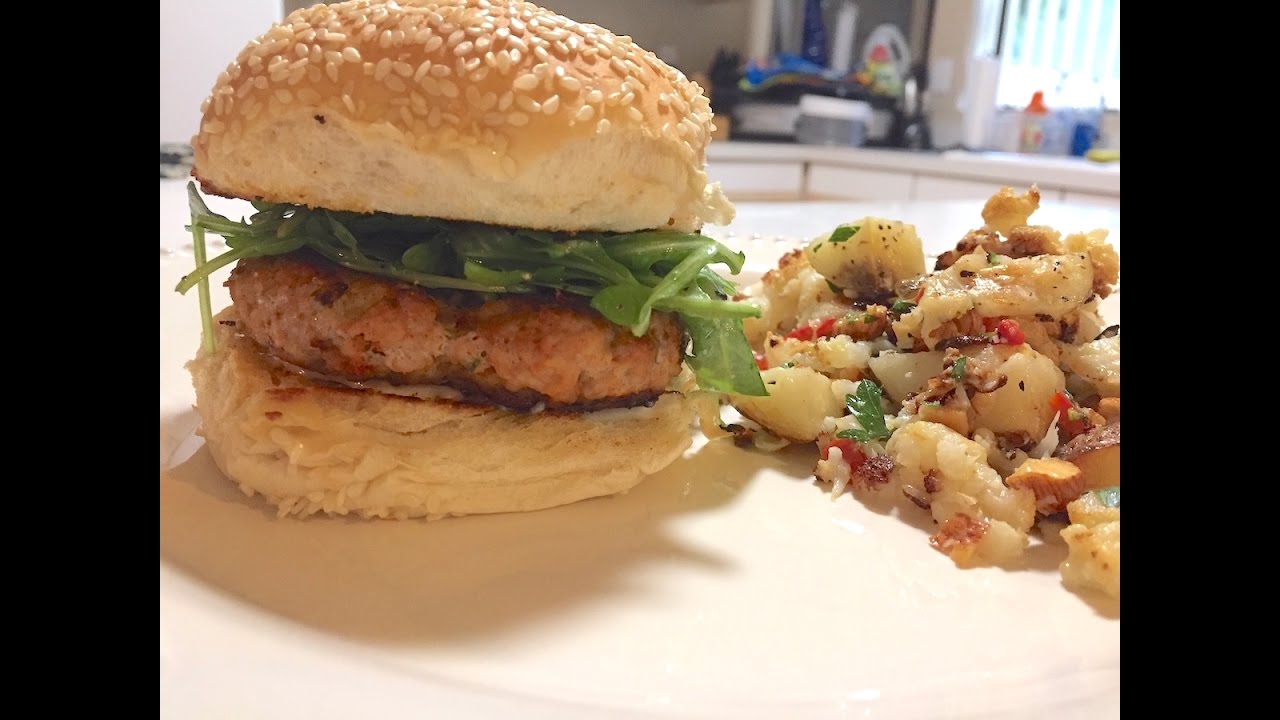 Blue Apron Smoky Pork Burgers Cooking & Review YouTube