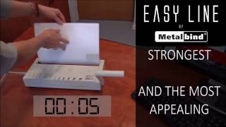 Opus Easy 120 - Klemmbindegerät Für Bindungen Bis 120 Blatt