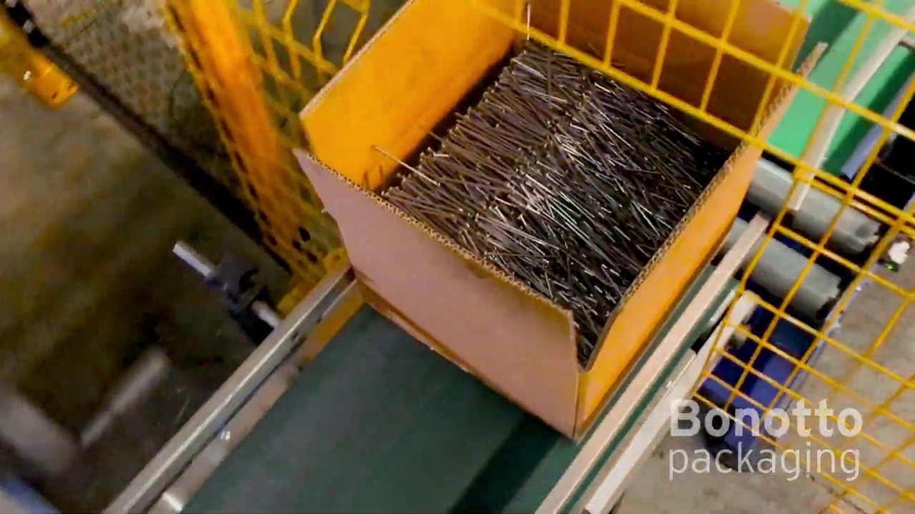 Çivi Paketleme Hattı - Bonotto BP-304 | Bonotto Paketleme