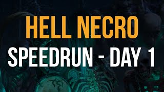 HELL NECROMANCER SPEEDRUN [NEW PB] - Day 1