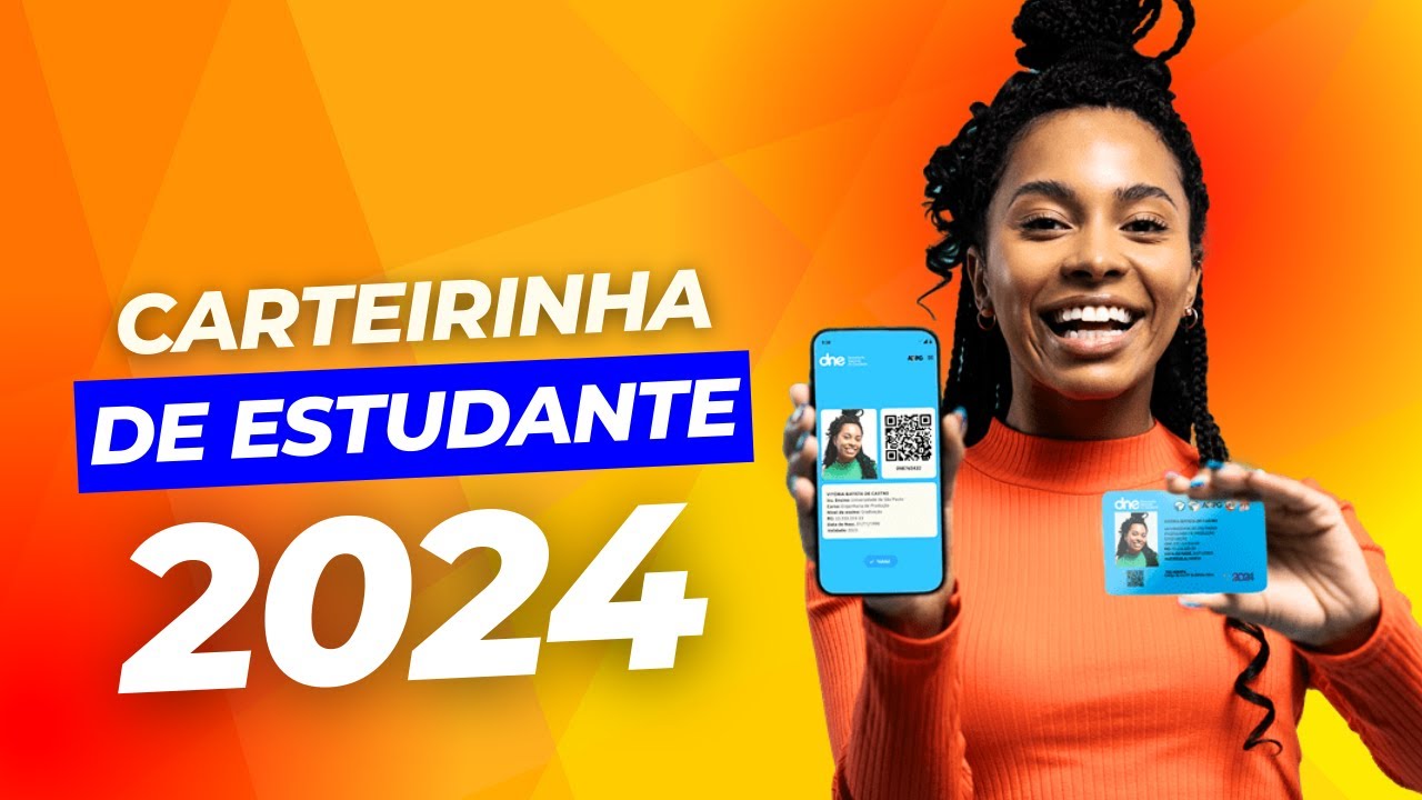 Carteirinha de Estudante 2024 OFICIAL - YouTube