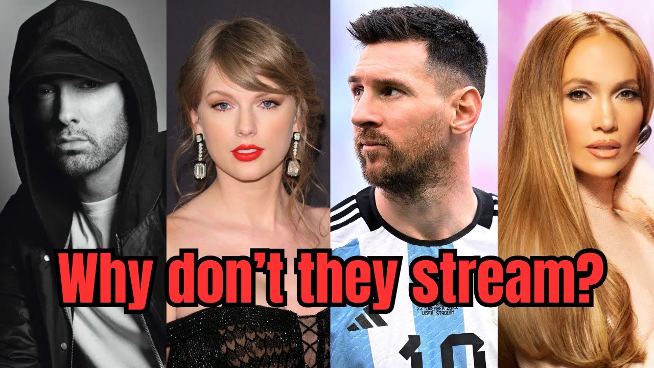Why Don't Celebrities Stream?
