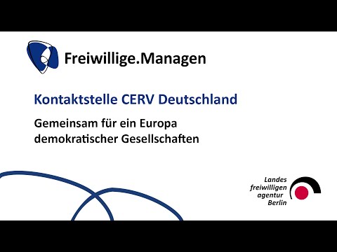 Die Kontaktstelle CERV Deutschland