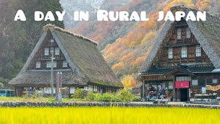 Staying on Temple Grounds in Rural Japan | Boutique Hotel in Nanto + Gokayama Villages in Autumn 🍁🇯🇵