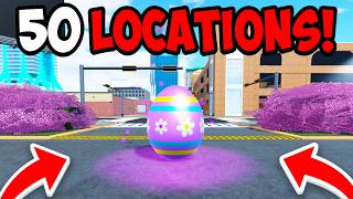ALL 50 EGG LOCATIONS In REALISTIC CAR DRIVING! (Realistic Car Driving Easter Egg Hunt) Roblox