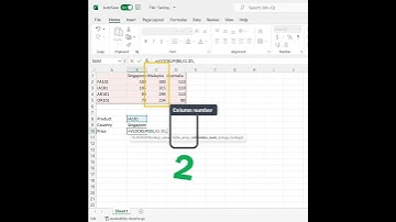 Two-dimensional VLOOKUP