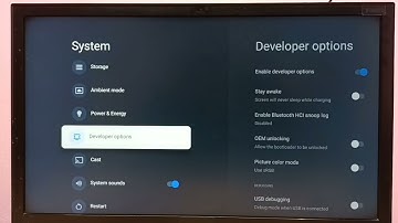 How to Enable / Disable Developer Options in OnePlus TV | Google TV Android TV | Smart TV