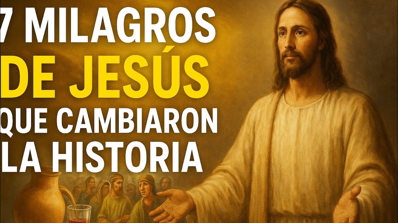 “7 Milagros de Jesús que aún impactan al mundo 🌍 ” - YouTube