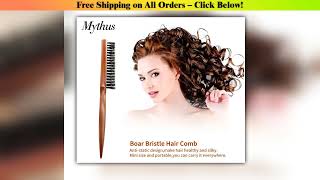 Hair Fluffy Comb Handle Hair Brush Anti-Static Barber Hair Comb Scalp Massage Hairdresser Styling