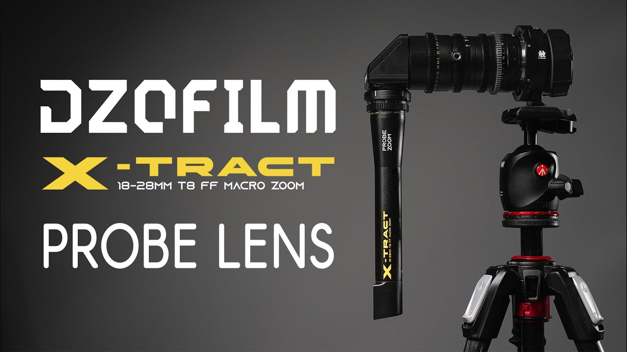 TDF① DZOFilm X-Tract 18-28mm T8 FF 360° Periscope Probe Zoom Lens