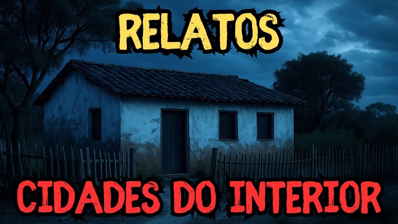 4 RELATOS EM CIDADES DO INTERIOR DO BRASIL - História de terror