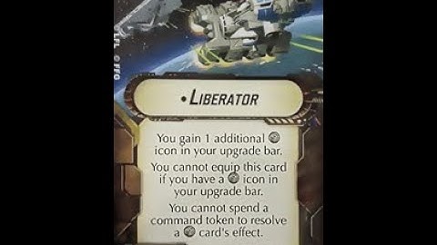 How-to use Title "Liberator" - Star Wars Armada Explained (SWAE)