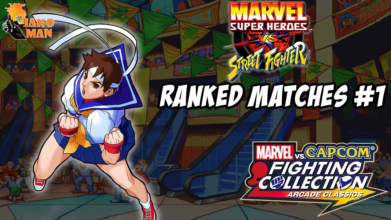 MVC Fighting Collection: Marvel Super Heroes VS Street Fighter Ranked Matches #1