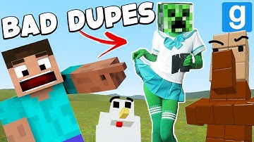 BAD MINECRAFT DUPES! (Garry