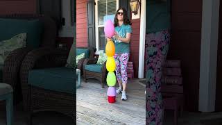 How to make an XL Easter Egg Topiary