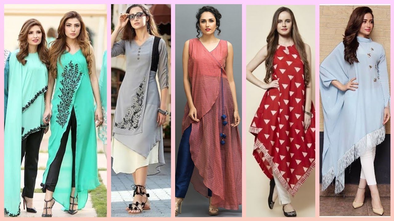 Stunning Designer's Dress Collection With Gher Daman Styles/Chiffon