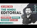 The Hindu Editorial Analysis | 30 Apr 2026 | Vocab, Grammar, Reading | By Parth Krishan Upadhyay
