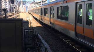 E233系 中央線TK入場！ 恵比寿駅通過