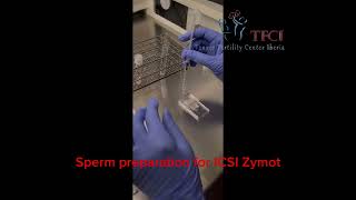 The usage of the ZyMōt Multi 850ul microfluidic sperm sorting chip at our clinic #TFCI#ivf