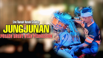 PUSANG RUSDY OYAG PERCUSSION LIVE RUMAH NENEK CIWIDEY - JUNGJUNAN