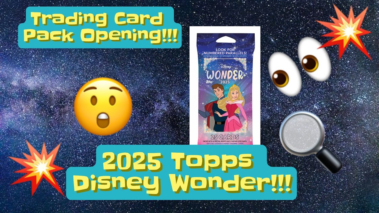 Topps 2025 Disney Wonder Pack