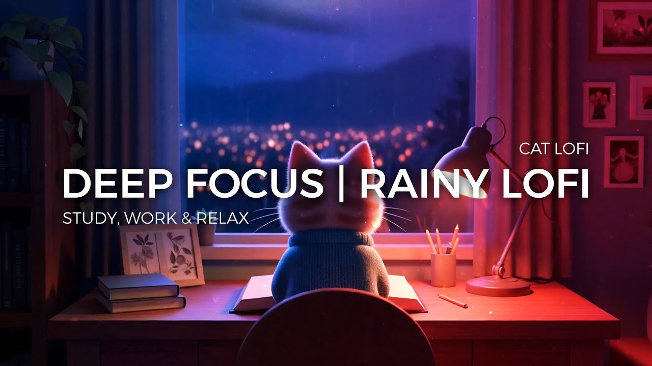 lofi hip hop mix 🌙 beats to relax/study to - rainy night room - YouTube
