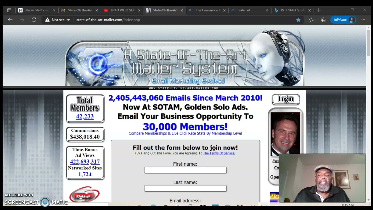 Safelist and Mailers for Solo Ads still works..