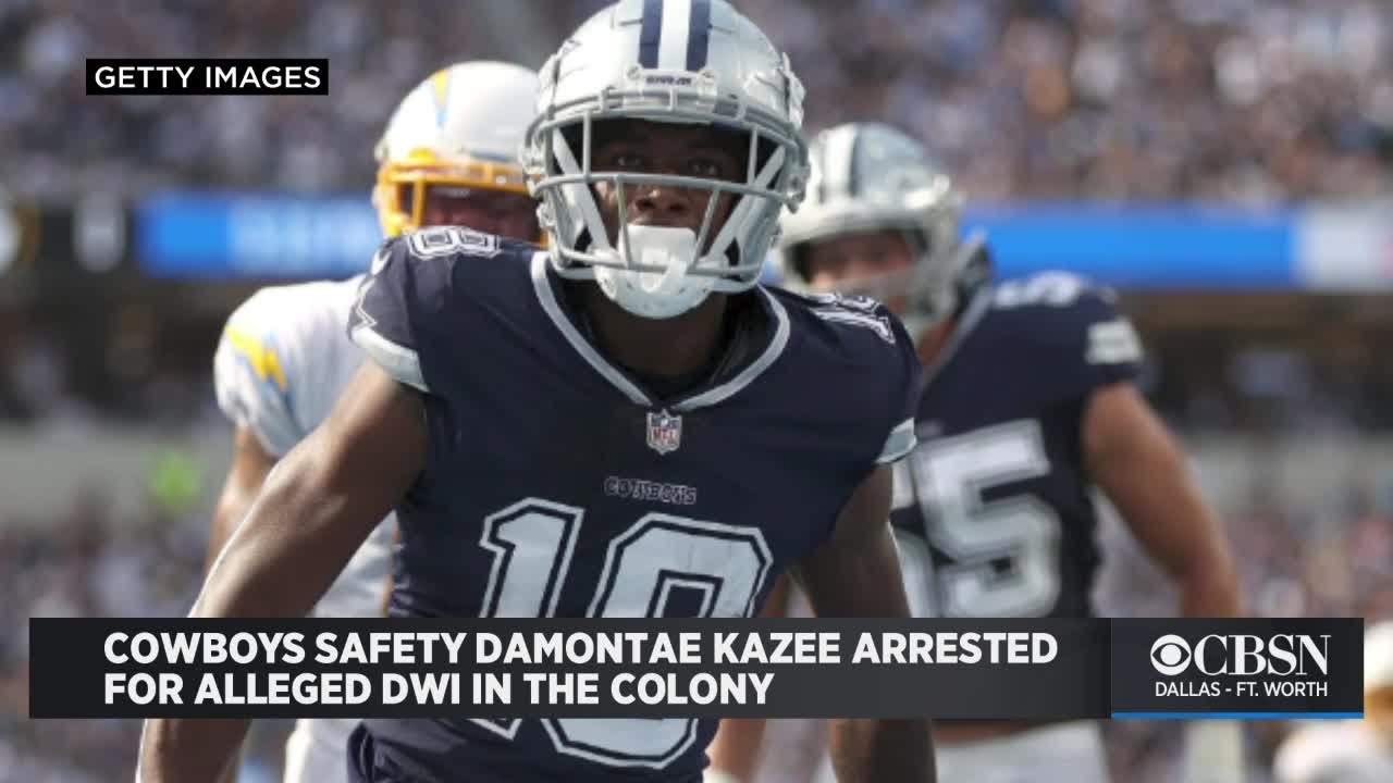 Cowboys Safety Damontae Kazee Arrested For Alleged DWI In The Colony