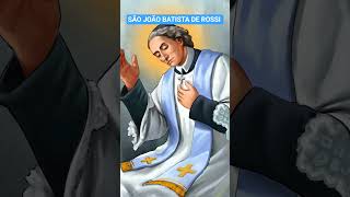 Hoje a igreja celebra São João Batista de Rossi. Rogai por nós. Amém.❤️❤️🙏🙏🙌🙌🕊️🕊️👏👏👏👏👏🎊🎉🎊🎉🌹💐✝️🕯️🕯️💧