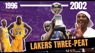 Timeline of the Lakers' Shaq-Kobe Three-peat