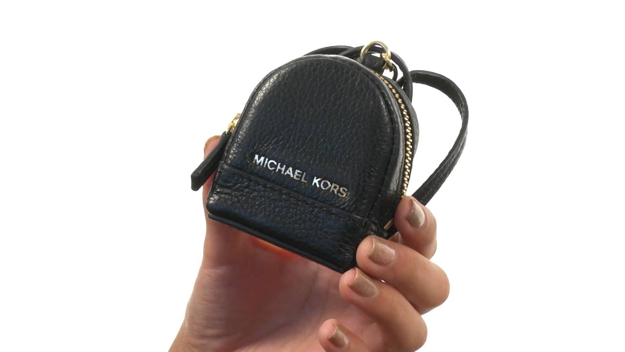 michael kors backpack keychain