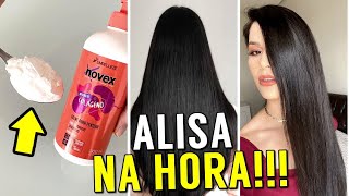 COLOQUE ISSO NO SEU CREME! CABELO FICA LISO SEM CHAPINHA SEM QUÍMICA (ALISA MUITO) por Julia Doorman