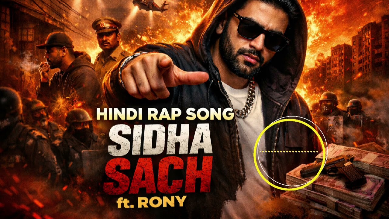 SIDHA SACH | Hindi Rap Song 🔥 | ft. RONY | Hard Truth Rap 2026